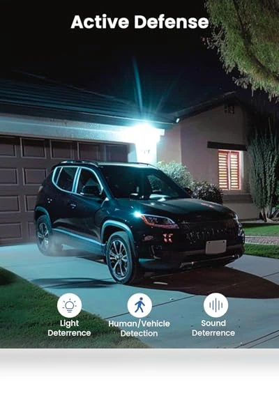 Solar Security Cameras System Wireless Outdoor — Security Cameras, AOSU