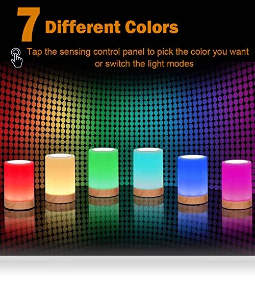 Touch Sensor Night Light Lamp — Night Lights, ROYFACC