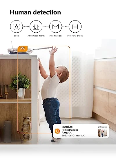 WiFi Security Camera Indoor Pet Dog Baby Camera — Cameras & Monitors, IMOU