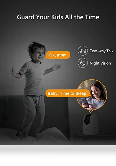 WiFi Security Camera Indoor Pet Dog Baby Camera — Cameras & Monitors, IMOU