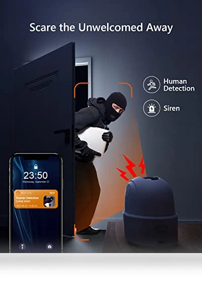 WiFi Security Camera Indoor Pet Dog Baby Camera — Cameras & Monitors, IMOU