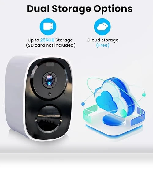 2K Security Camera Wireless Outdoor — Security Cameras, HITELLARCAM
