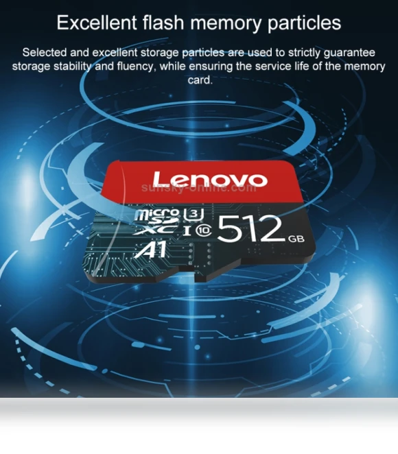 High Speed TF (Micro SD) Memory Card — CompactFlash Storage, Lenovo