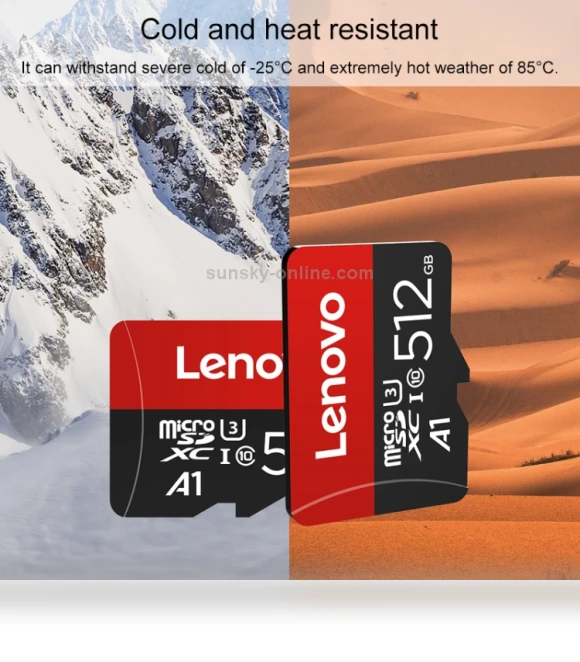 High Speed TF (Micro SD) Memory Card — CompactFlash Storage, Lenovo