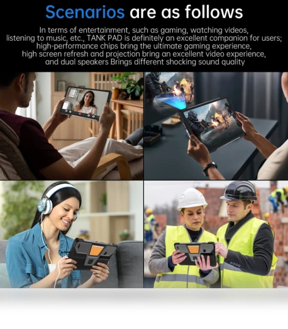 Rugged Tablet PC & Projector — Tablet, Unihertz