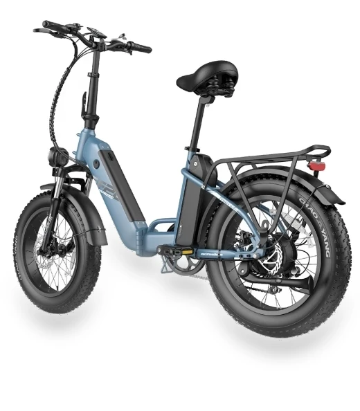 Foldable Step-thru Trekking E-bike — E-Bikes, Fafrees