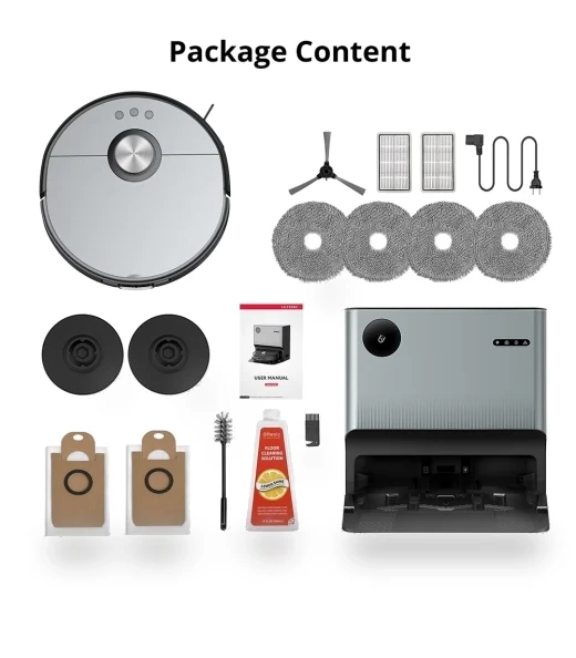 Robot Vacuum Cleaner with Fully-Automatic Station — Smart Cleaning Robots, Ultenic