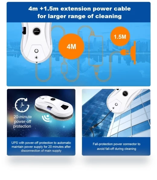 Robot Window Cleaner — Smart Cleaning Robots, Liectroux