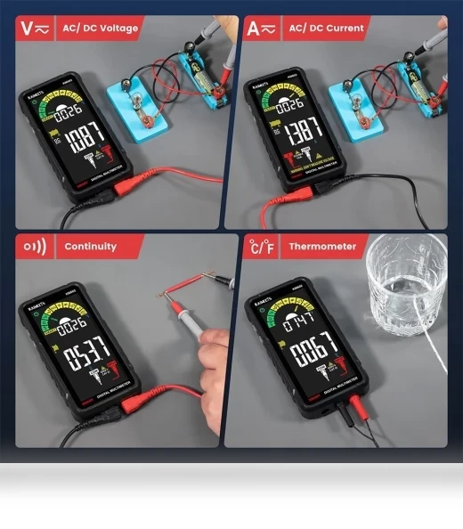 Smart Digital Multimeter — Multimeters & Analyzers, KAIWEETS