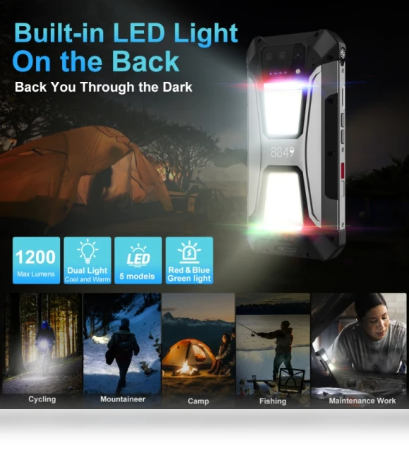 Tank 2 Pro Night Vision Projector Rugged Phone — Network Phones, Unihertz