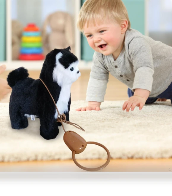 Automatic Plush Robot Cat Toy — Interactive, baby and kids