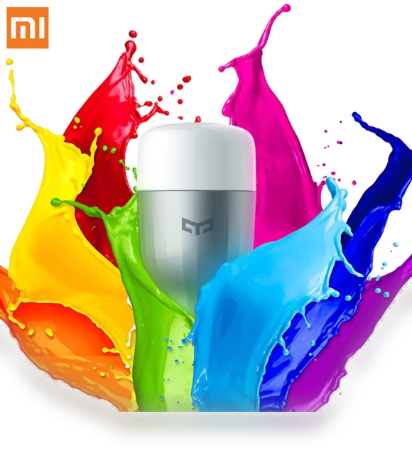 Colorful Smart Bulb — Light Sockets, Xiaomi