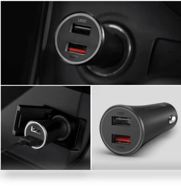 Dual-Port Car Charger — Chargers, Xiaomi