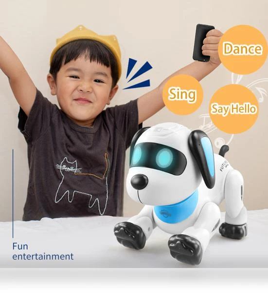 Interactive Dancing Robot Dog — Interactive Animal Companions, Draco