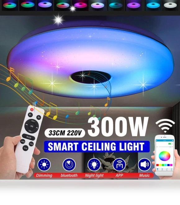 Modern LED Ceiling Light — Overhead Lighting, Crown Global