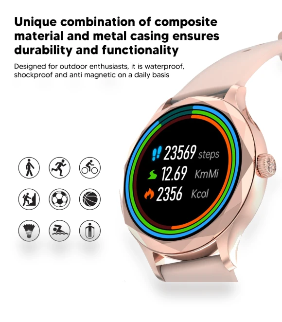 Outdoor Women Smart Watch — Smartwatches, TaoPo Directs