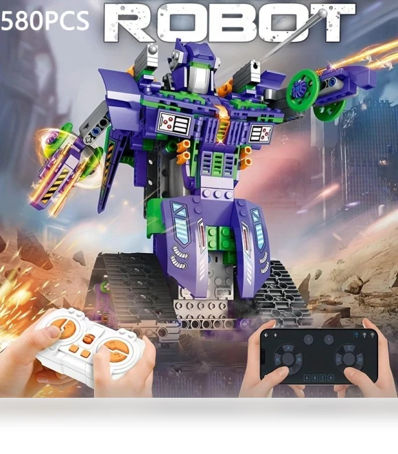 Robot Transformer Building Blocks Toy — Construction Kits, AMAZINGBLOKS