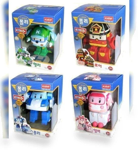 Robot Transformer Toy Set — Playsets, ROBOCAR POLI