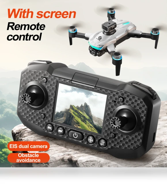 Screen Control Remote Control Drone with Long LED Lights — RC Helicopters