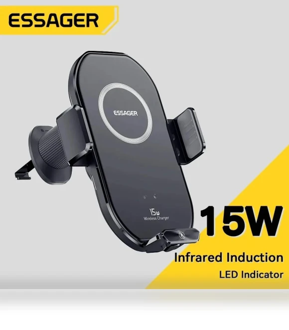 Smart Sensor Wireless Car Charger — Chargers, ESSAGER