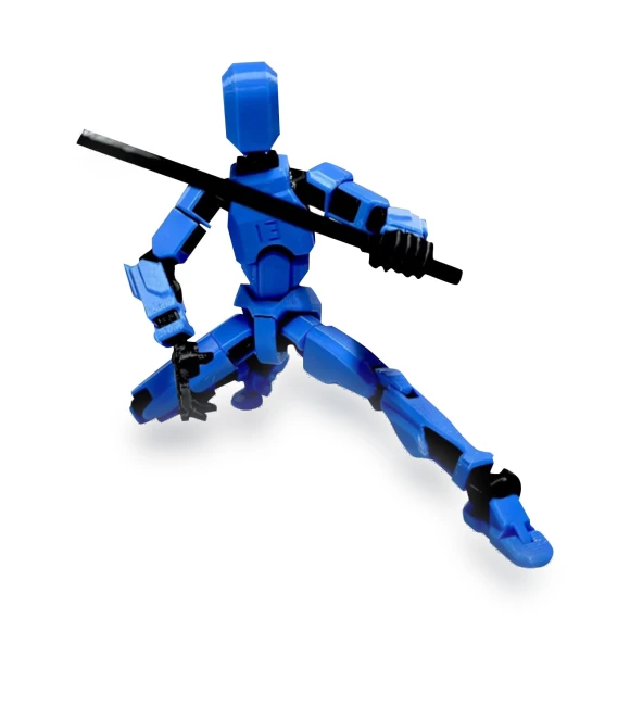 3D Printed Titan Robot Mobile Doll Set — Collectible Statues, aprecious
