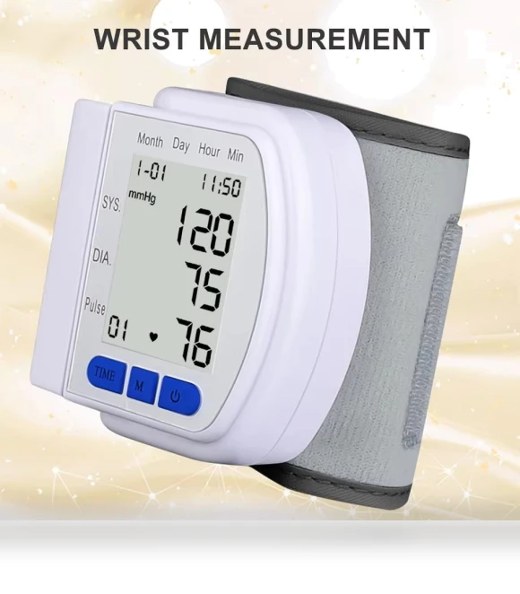Digital Wrist Blood Pressure Monitor — Blood Pressure Monitors, Meiteai-All