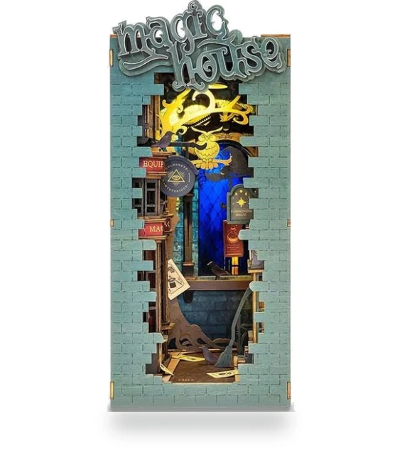 DIY Wooden Puzzle Magic House — Puzzles, Board M Factory