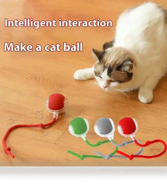 Interactive Smart Ball for Cats — Balls, Meiteai-All