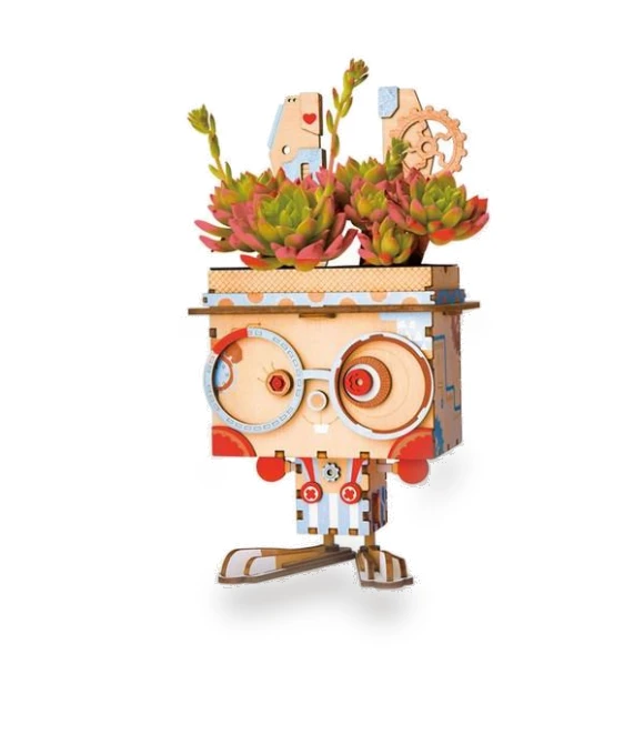 Interior Flower Robot — Puzzles, Board M Factory