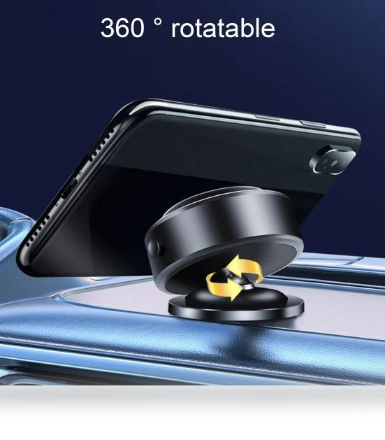 Magnetic Phone Holder with Electric Vacuum Suction — Dashboard Installation Kits, SEOBIOG