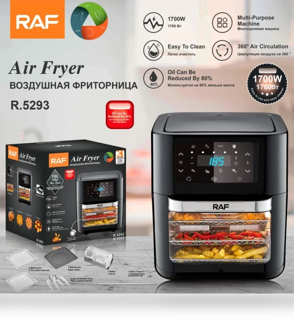 Multifunctional Smart Air Fryer Oven — Air Fryers, DZL General Home Appliances