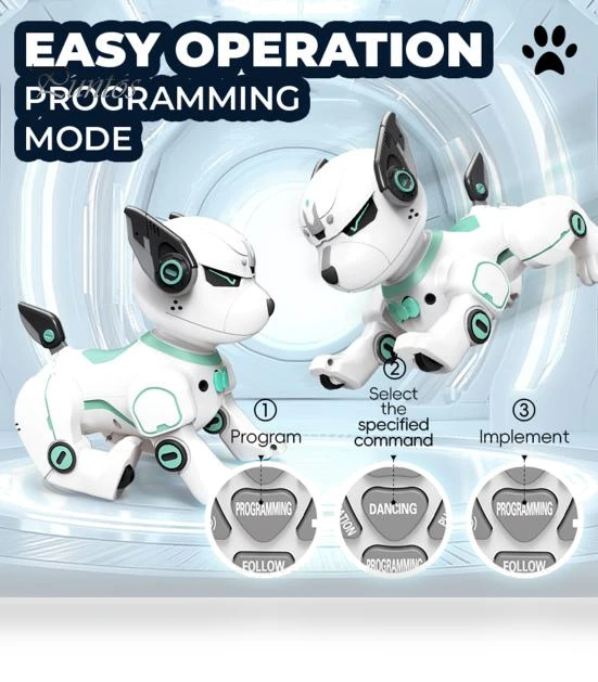 Radio-controlled robot dog — Interactive Animal Companions, Safety toy
