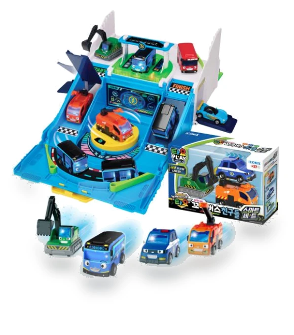 Smart Charging Station with 3 Mini Smart Cars — Interactive Learning Devices, Board M Factory