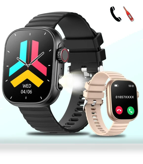 Smartwatch with LED Flashlight — Smartwatches, Senbono