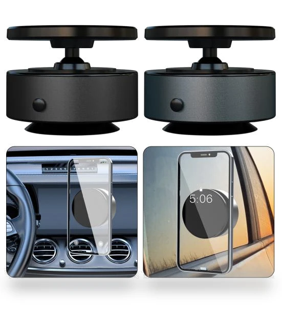Vacuum Magnetic Car Phone Holder — Dashboard Installation Kits, electronic