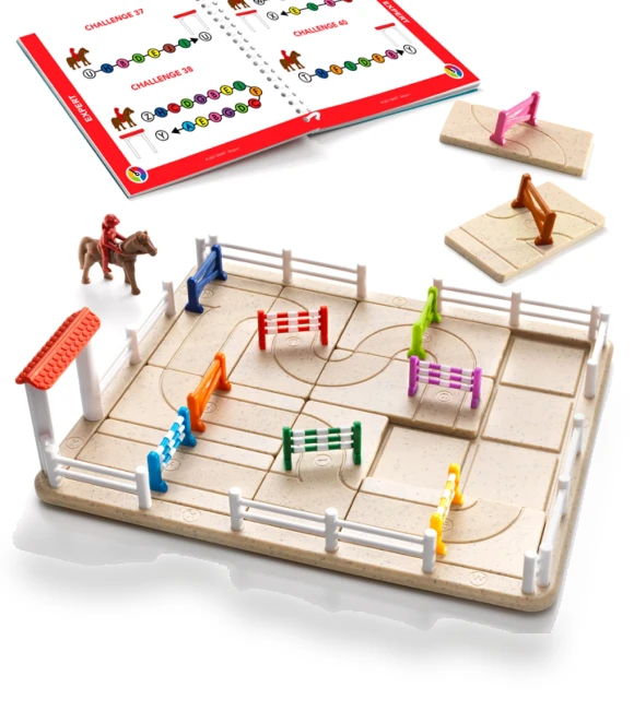 Horse Academy Brain Training Puzzle — Puzzle Pieces, SmartGames