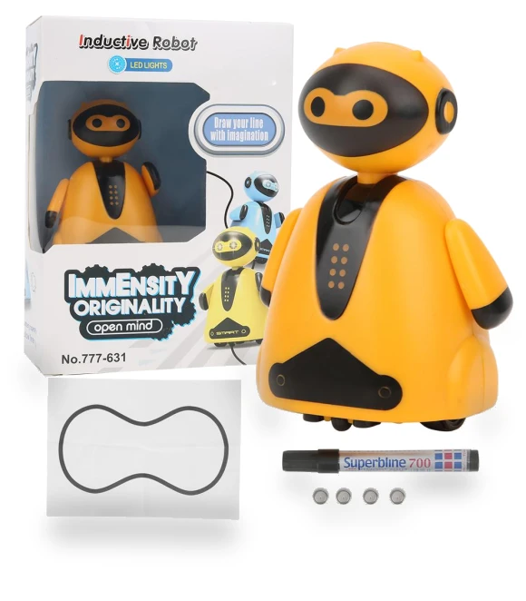 Inductive Drawing Line Following Robot Car Toy — Construction Kits, Wosawe outdoor sports