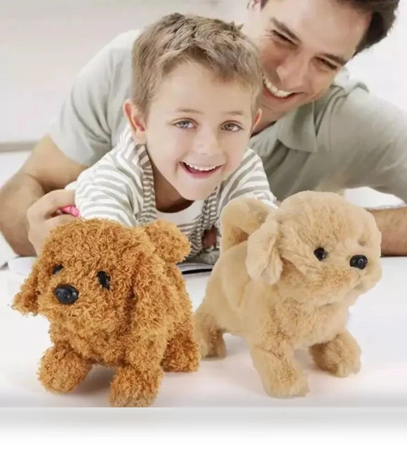Realistic Plush Smart Dog Toy — Interactive, HIMO Group