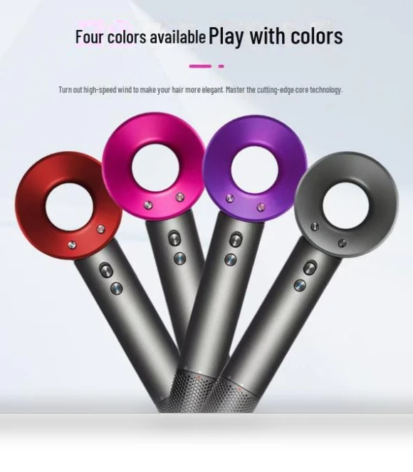 Silent Hair Dryer with Intelligent Temperature Control — Dryers & Accessories, Perfect choice for your home