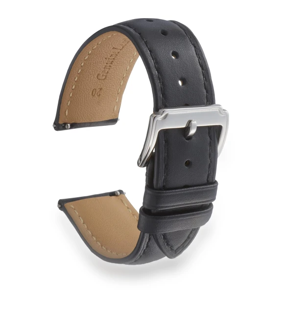 Smooth Leather Watch Strap — Bands, GOALMART
