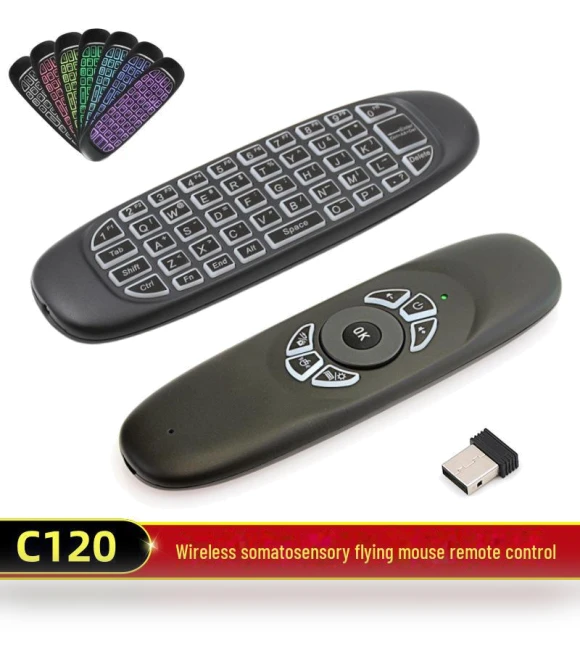 Somatosensory Dual-sided Flying Mouse with Remote Control — Presentation Pointers, TopSky