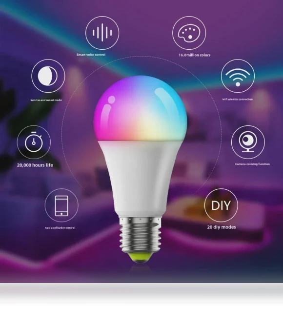 WiFi RGB Bluetooth Music LED Light — Smart Home Modules, Smarter than future