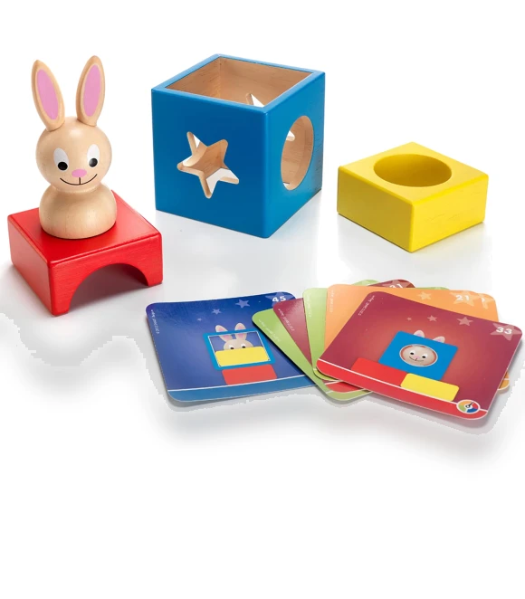Bunny Boo Wooden Puzzle — Puzzles, TOKYO selection