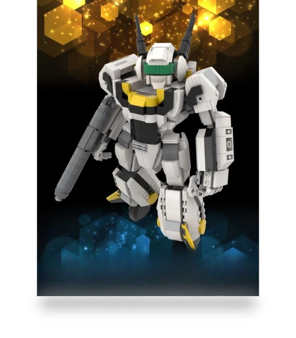MOC Building Block Small Part Mecha Model Robot Assembly Building Toy — Construction Kits, Binchi Fitness