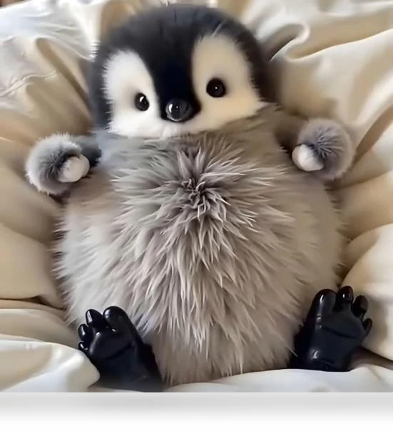 Realistic Plush Robot Penguin — Interactive, Yousheng