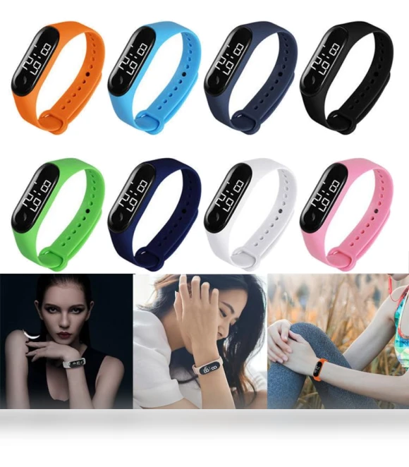 Unisex Touch Fitness Bracelet — Wearable Accessories, kuanhong