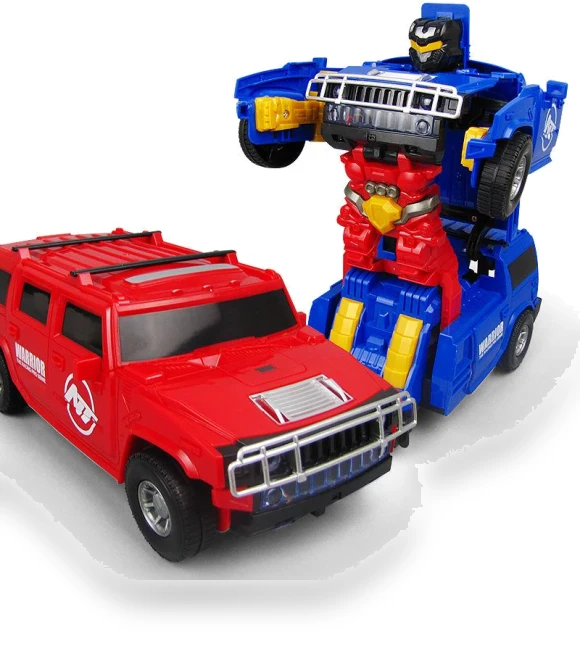 Universal Electric Deformation Car Robot with Light Music and Projection — Interactive Figures & Robots, HobbyWorld