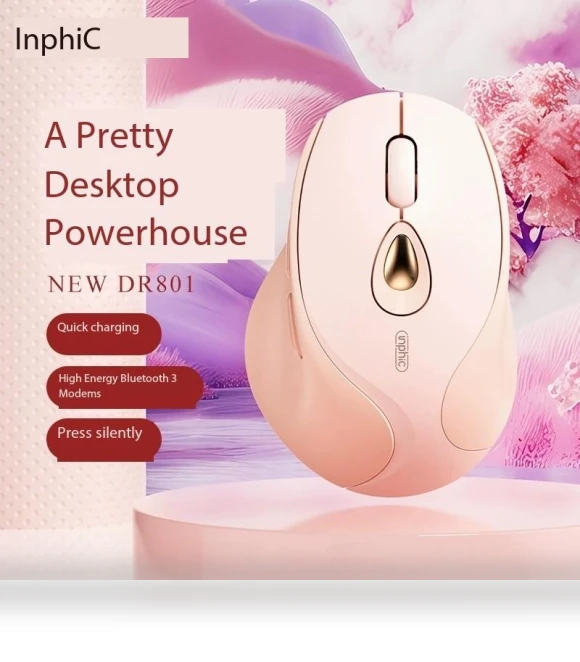 Wireless Bluetooth Mouse — Computer Mice, Inphic