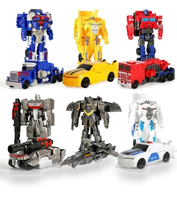 Anime Robot Transformation Car Toy — Stacking Blocks, Specials