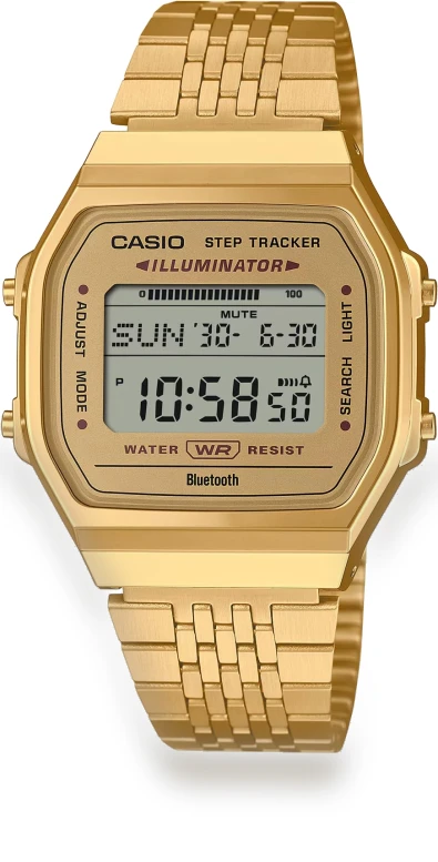 Digital Watch with Mobile Link Bluetooth and Step Tracker — Wearable Accessories, Casio